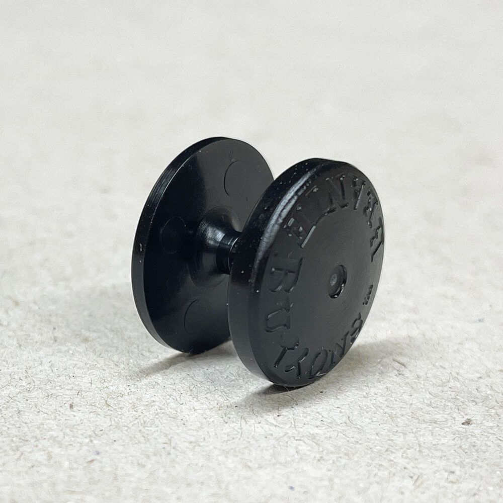 Beanie Buttons together as they would be in a hat