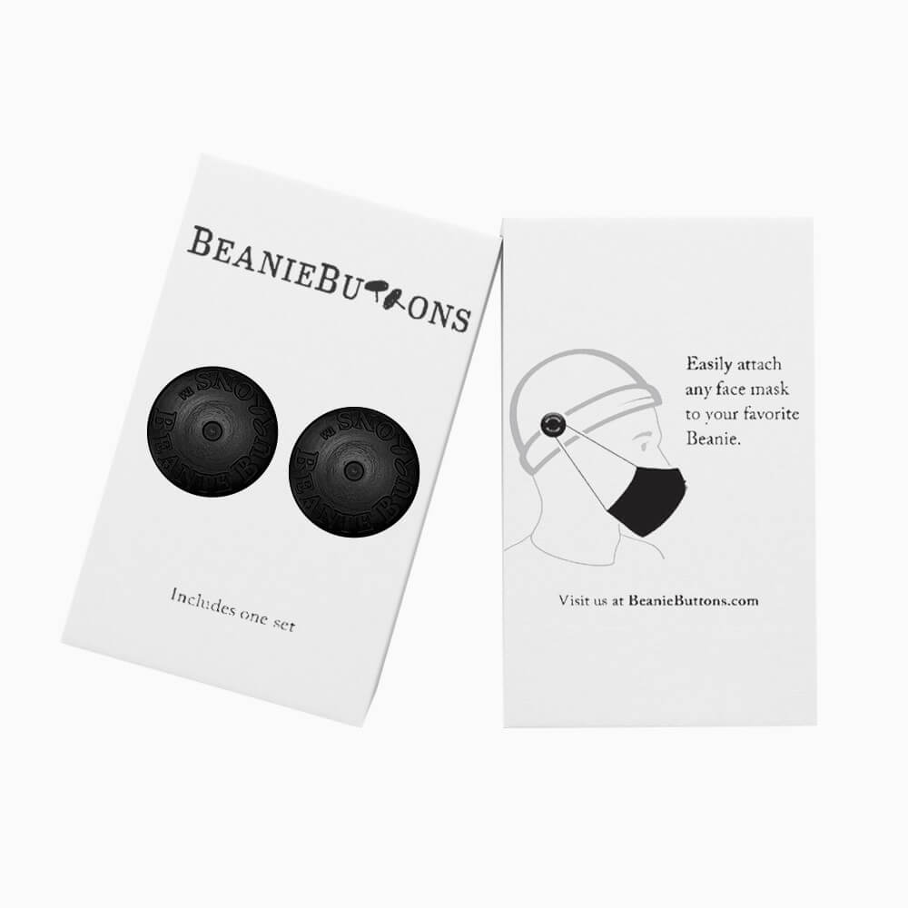 Beanie Buttons and their packaging